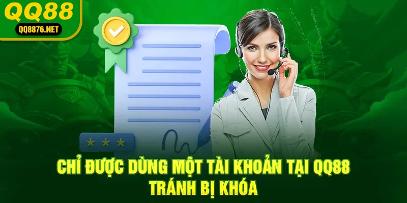 QQ88 🎖️ QQ88.COM Trang Chủ Chính Thức Việt Nam | Đăng ký +88K 45 Chỉ được dùng một tài khoản tại QQ88, tránh bị khóa