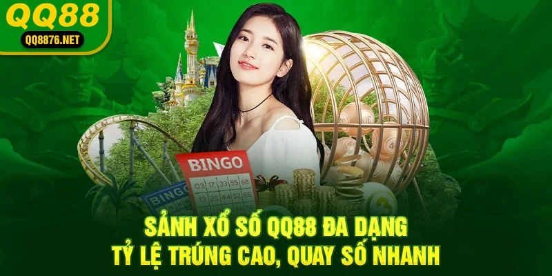 QQ88 🎖️ QQ88.COM Trang Chủ Chính Thức Việt Nam | Đăng ký +88K 42 Sảnh xổ số QQ88 đa dạng, tỷ lệ trúng cao, quay số nhanh